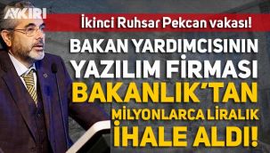 Sağlık Bakan Yardımcısı Sabahattin Aydın'ın kendi yazılım şirketine bakanlıktan ihale aldığı ortaya çıktı