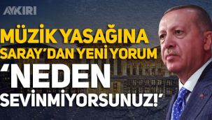 Saray'dan müzik yasağı hakkında açıklama, Fahrettin Altun konuştu