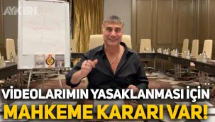 Sedat Peker açıkladı: