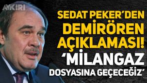 Sedat Peker'den Yıldırım Demirören'e: