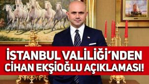 Sedat Peker'in Cihan Ekşioğlu iddiaları sonrasında İstanbul Valiliği'nden açıklama!