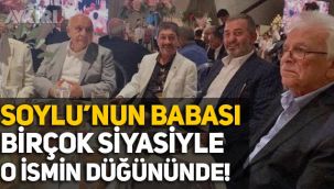 Süleyman Soylu'nun babası Hasan Soylu,