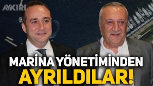 Tolga Ağar ve Mehmet Ağar, Yalıkavak Marina'dan ayrıldı