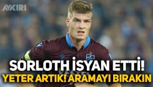 Trabzonspor taraftarı yazdı, Sörloth isyan etti:
