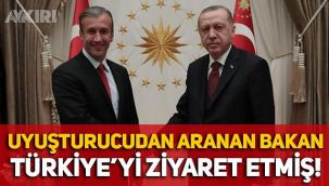 Uyuşturucu ticaretinden aranan Venezuelalı bakan, Türkiye'yi ziyaret etmiş!