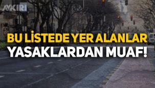 Yasaklardan kimler muaf? Yeni normalleşme genelgesi yayınlandı!