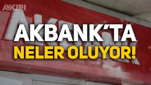Akbank'ta neler oluyor? Sorun çözüldü mü, Akbank'tan yeni açıklama!