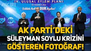 AKP'deki Süleyman Soylu krizini gösteren fotoğraf!