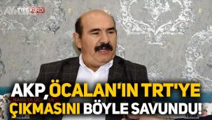 AKP, Osman Öcalan'ın TRT'ye çıkmasını bu sözlerle savundu!