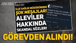 Aleviler hakkında skandal sözler söyleyen Beyoğlu İlçe Sağlık Müdürü görevden alındı!