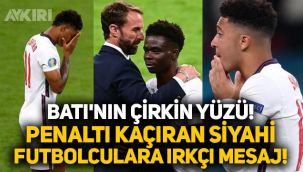 Batı'nın çirkin yüzü! Penaltı kaçıran siyahi futbolculara binlerce ırkçı mesaj!