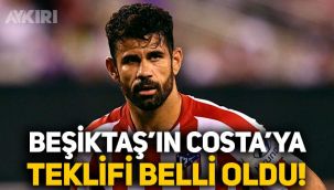Beşiktaş'ın Diego Costa'ya teklifi belli oldu