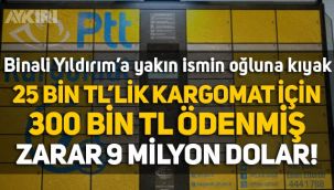 Binali Yıldırım'a yakın ismin oğluna PTT'den ihale: 25 bin liralık kargomata 300 bin TL ödemiş, zarar 9 milyon dolar