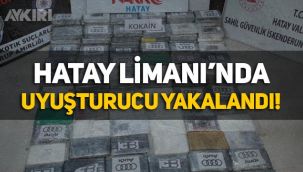 Bir operasyon daha: Hatay Limanı'nda kokain yakalandı