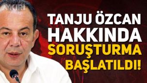 Bolu Belediye Başkanı Tanju Özcan hakkında soruşturma başlatıldı