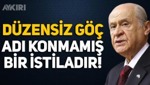 Devlet Bahçeli'den Suriyeliler ve kaçak giriş tepkisi: 
