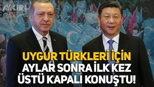 Erdoğan, Çin Devlet Başkanı ile görüştü, Uygur Türkleri hakkında aylar sonra ilk kez konuştu!