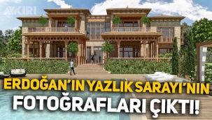 Erdoğan'ın Marmaris'teki Yazlık Sarayı'nın fotoğrafları ortaya çıktı!