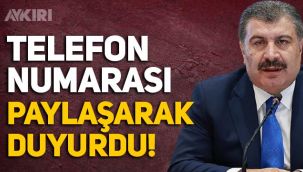 Fahrettin Koca telefon numarası paylaştı: Turkovac için gönüllü aranıyor