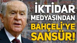 İktidar medyası Devlet Bahçeli'nin Süleyman Soylu'ya desteğini sansürledi!