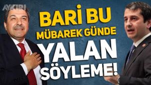 İYİ Partili İbrahim Özkan'dan Tevfik Göksu'ya: Bari bu mübarek günde yalan söyleme