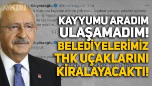 Kemal Kılıçdaroğlu'ndan 'Türk Hava Kurumu uçakları' açıklaması