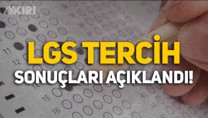Lise yerleştirme sonuçları açıklandı! LGS tercih sonuçları sorgulama