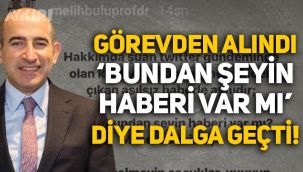 Melih Bulu görevden alındı,
