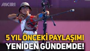 Mete Gazoz'un 5 yıl önceki paylaşımı yeniden gündemde: 