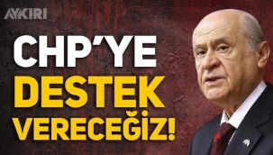 MHP lideri Devlet Bahçeli: