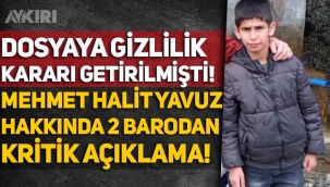 Muş'ta bir camide ölü bulunan Mehmet Halit Yavuz hakkında 2 barodan kritik açıklama!