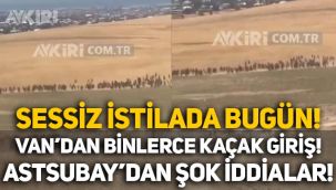 Sessiz istila devam ediyor: Van sınırından kaçak yollarla Türkiye'ye giren binlerce Afgan yine görüntülendi!
