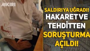 Sopalı saldırıya uğrayan Belediye başkanına hakaret ve tehdit gerekçesiyle soruşturma açıldı!