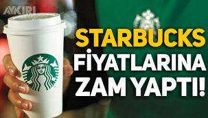 Starbucks, kahve fiyatlarına zam yaptı! 8 Temmuz Starbucks zamları...
