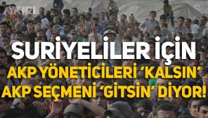 Suriyeliler için AKP yöneticileri