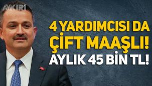 Tarım ve Orman Bakan yardımcılarının çift maaş aldıkları ortaya çıktı!