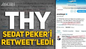 THY, Sedat Peker'i paylaştı, panikle 15 Temmuz gönderisini sildi!