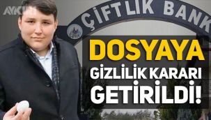 Tosuncuk Mehmet Aydın'ın dosyasına gizlilik kararı!
