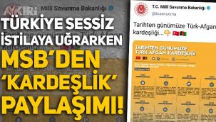 Türkiye'ye kaçak girişler devam ederken Milli Savunma Bakanlığı'ndan 'Afgan' paylaşımı!