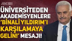 Üniversiteden akademik personele