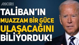 ABD Başkanı Biden: Taliban'ın muazzam bir güce ulaşacağını biliyorduk
