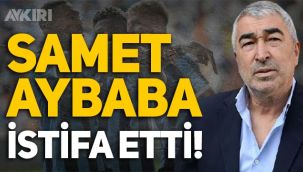 Adana Demirspor'da şok ayrılık: Samet Aybaba istifa etti!