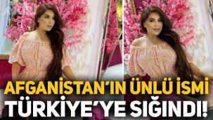 Afganistan'ın popüler ismi Aryana Sayeed Türkiye'ye sığındı!