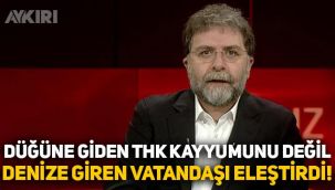 Ahmet Hakan, düğüne giden THK kayyumunu değil, denize giren vatandaşları eleştirdi!