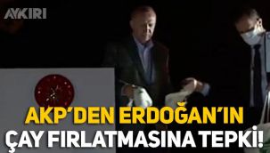 AKP'li Mehmet Metiner'den Erdoğan'ın Marmaris'te çay fırlatmasına tepki