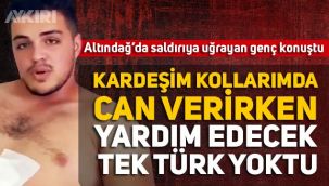 Altındağ'da Suriyelilerin bıçakladığı Ali Yasin Güler: 