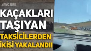 Ankara'da kaçakları taşıyan taksicilerden ikisi yakalandı!