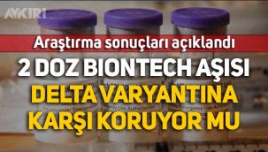 Araştırma sonuçları açıklandı: 2 doz aşı Delta varyantına karşı koruyor mu?