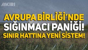 Avrupa Birliği'nde 'sığınmacı' paniği: Sınır hattına balonlu önlem!