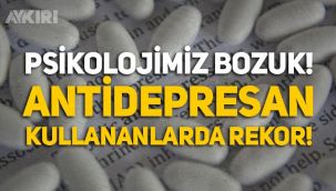 Bakanlık açıkladı: Sinir sistemi ilacı ve antidepresan kullanımında rekor!